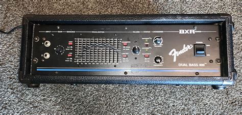 Fender Bxr series 400 watt dual Bass amp made in .